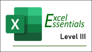 Live Webinar: Excel Essentials Level 3